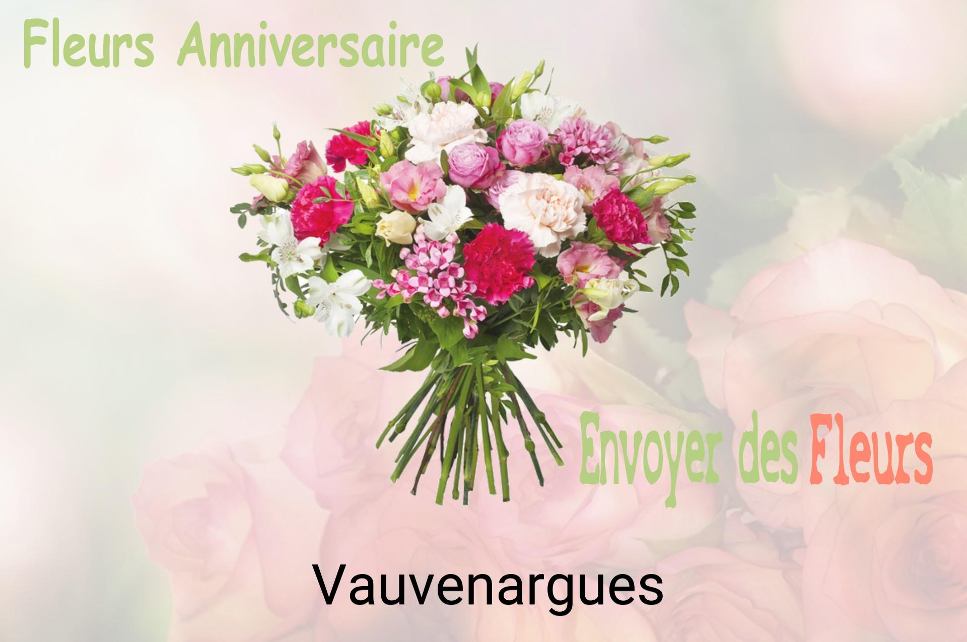 Bouquet de fleurs d’anniversaire livré à Vauvenargues